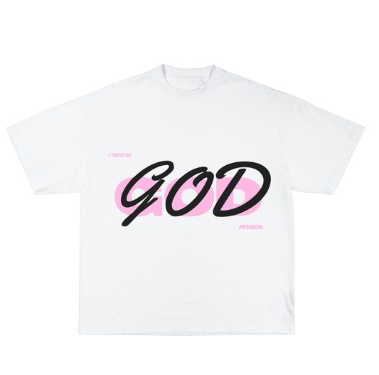 Trust in God T-Shirt Rosa