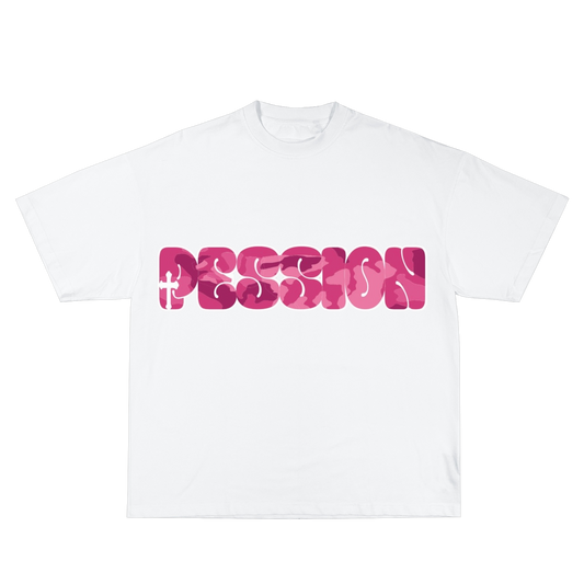 Camouflage Cross Pink/weiß